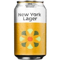 Nørrebro Bryghus New York Lager Øko 33 Cl. 5.2% 1x33 cl